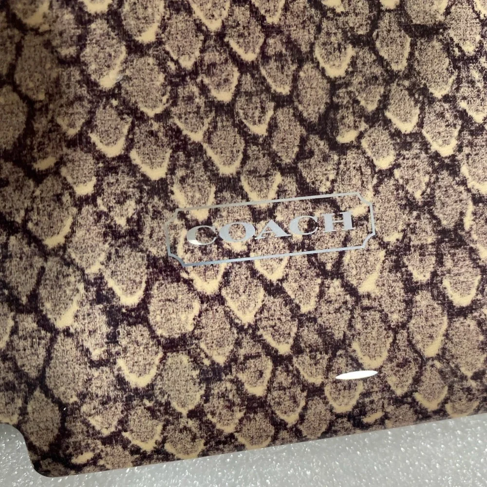 Coach New York Snakeskin Print iPad Mini Case New In Opened Box